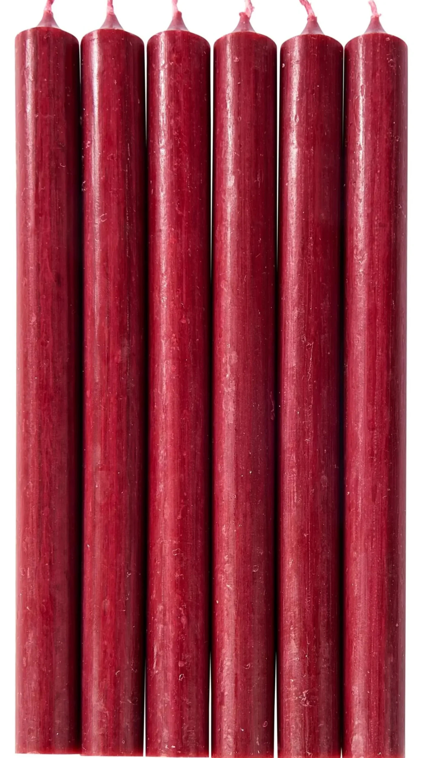 CASA Fina Velas Juego De 6 Burdeos Outlet