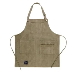 CASA Fire Delantal Verde Marron Discount