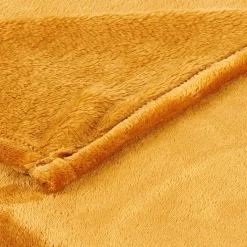 CASA Flanella Manta Amarillo Oscuro Hot