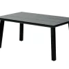 CASA Formax Mesa De Jardín Con Patas Negro Hot
