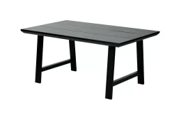 CASA Formax Mesa De Jardín Con Patas En A Negro Clearance