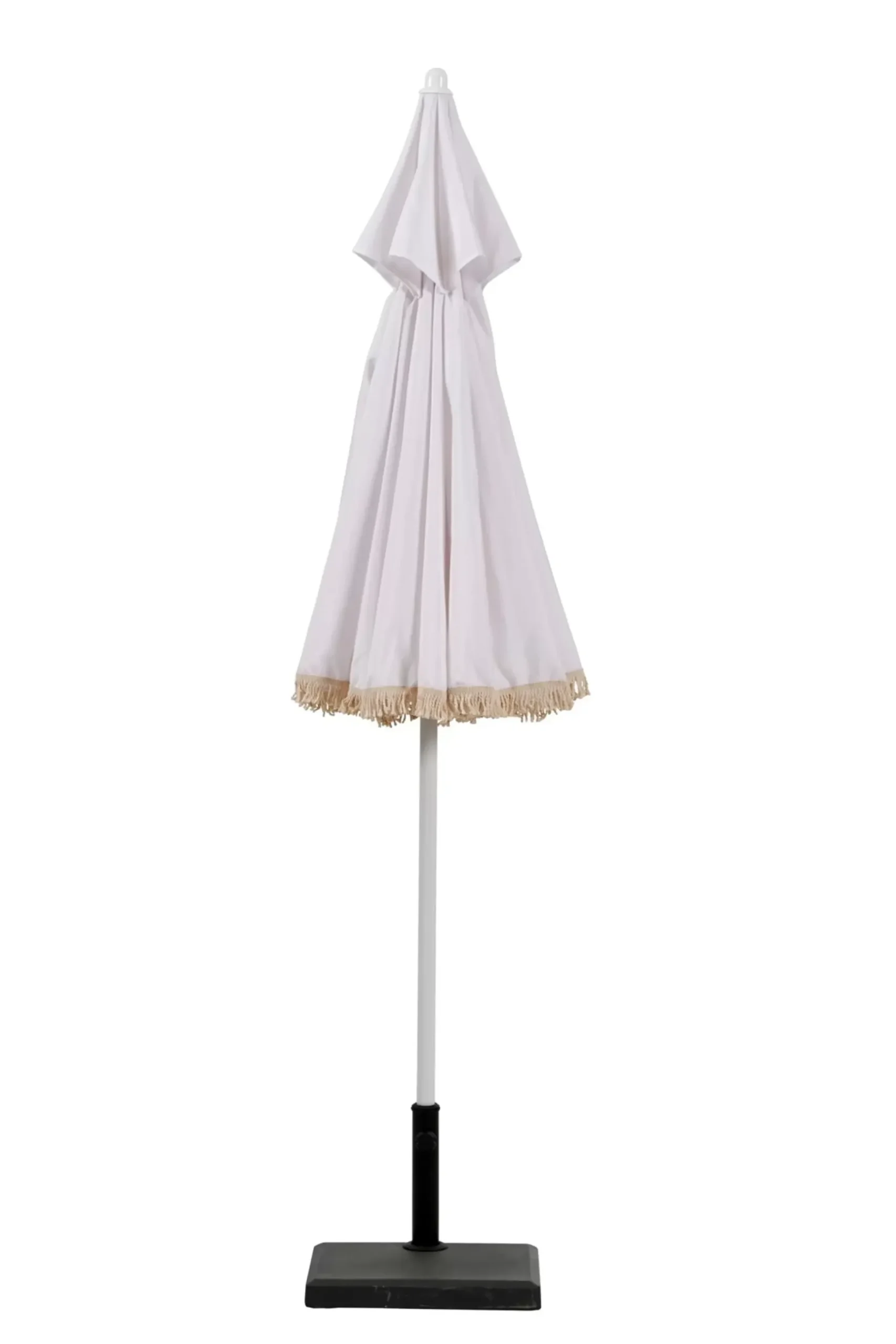 CASA Franja Parasol Sin Pie De Sombrilla Blanco Best