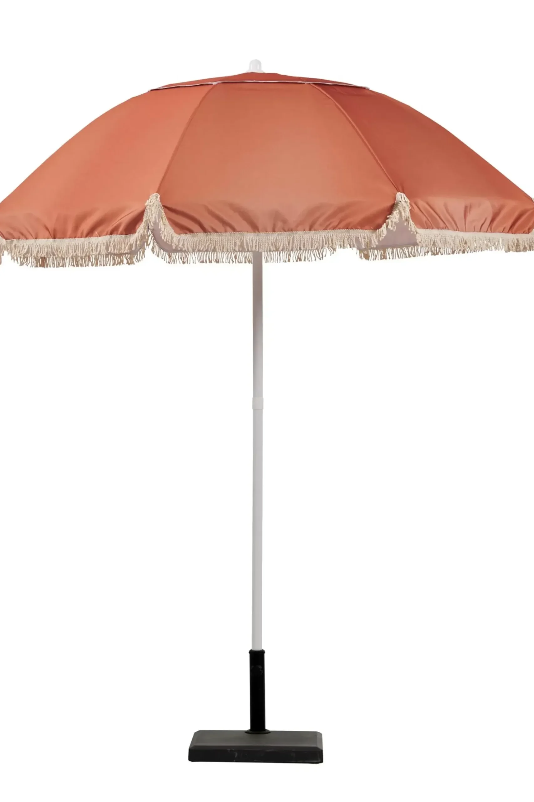 CASA Franja Parasol Sin Pie De Sombrilla Naranja Hot