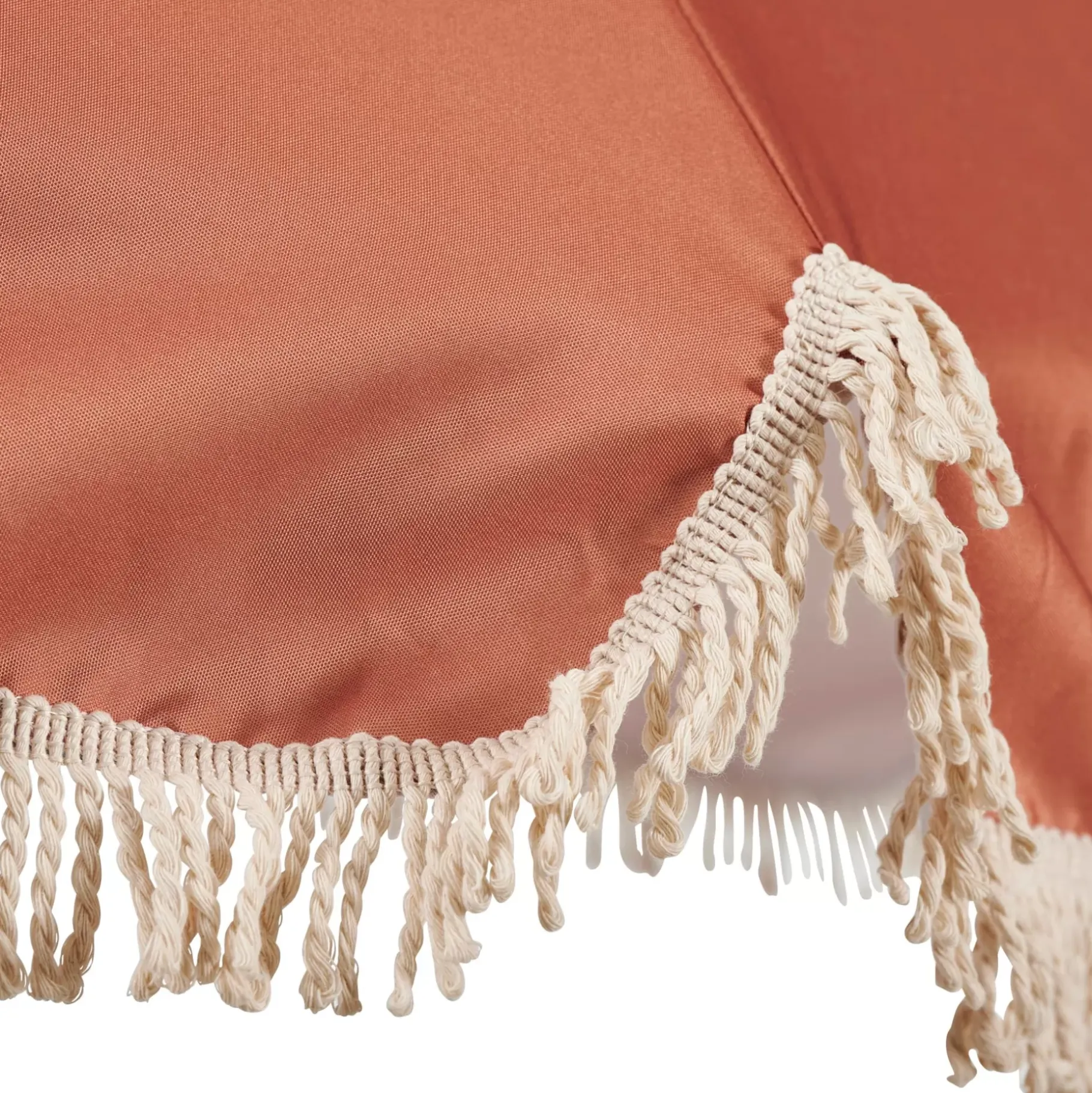 CASA Franja Parasol Sin Pie De Sombrilla Naranja Hot
