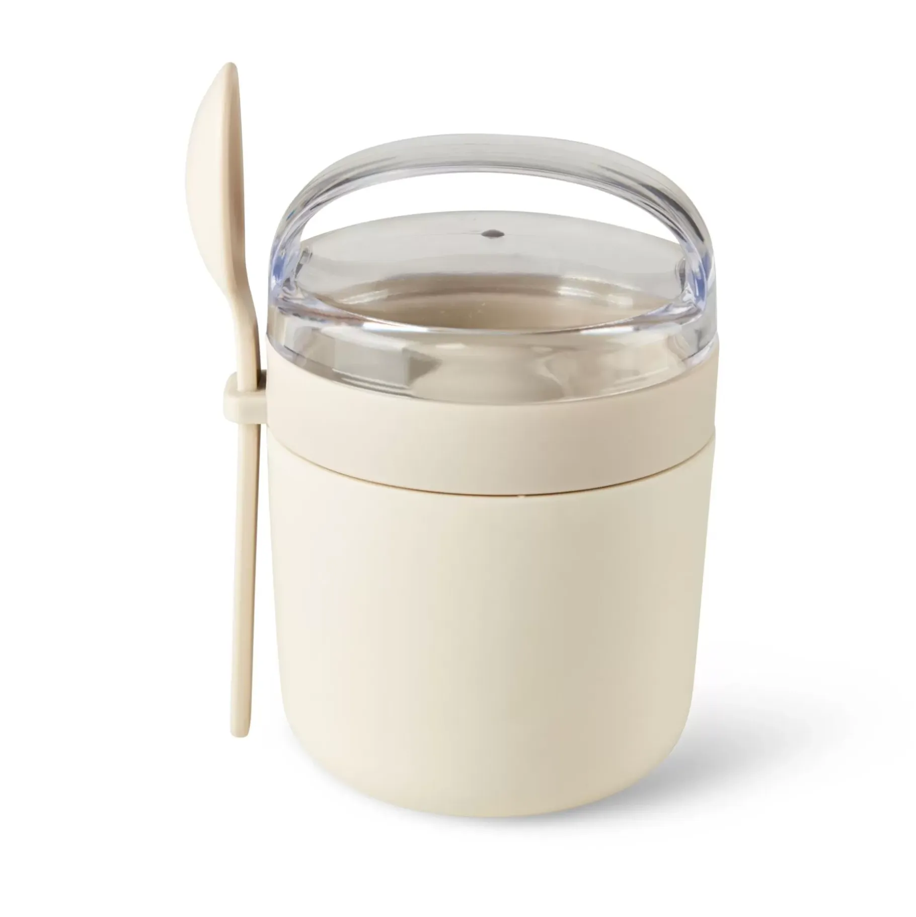 CASA Freshmood Tarro De Desayuno Con Cuchara Blanco, Marron, Verde New