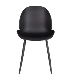 CASA Freya Silla De Comedor Negro Hot