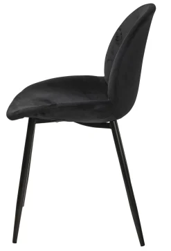 CASA Freyo Silla De Comedor Negro