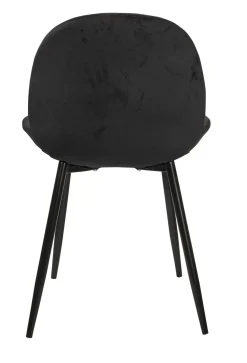 CASA Freyo Silla De Comedor Negro