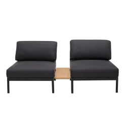 CASA Hanna Lounge Mesa Auxiliar Negro, Natural Online