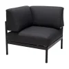 CASA Hanna Lounge Silla Esquinera Negro