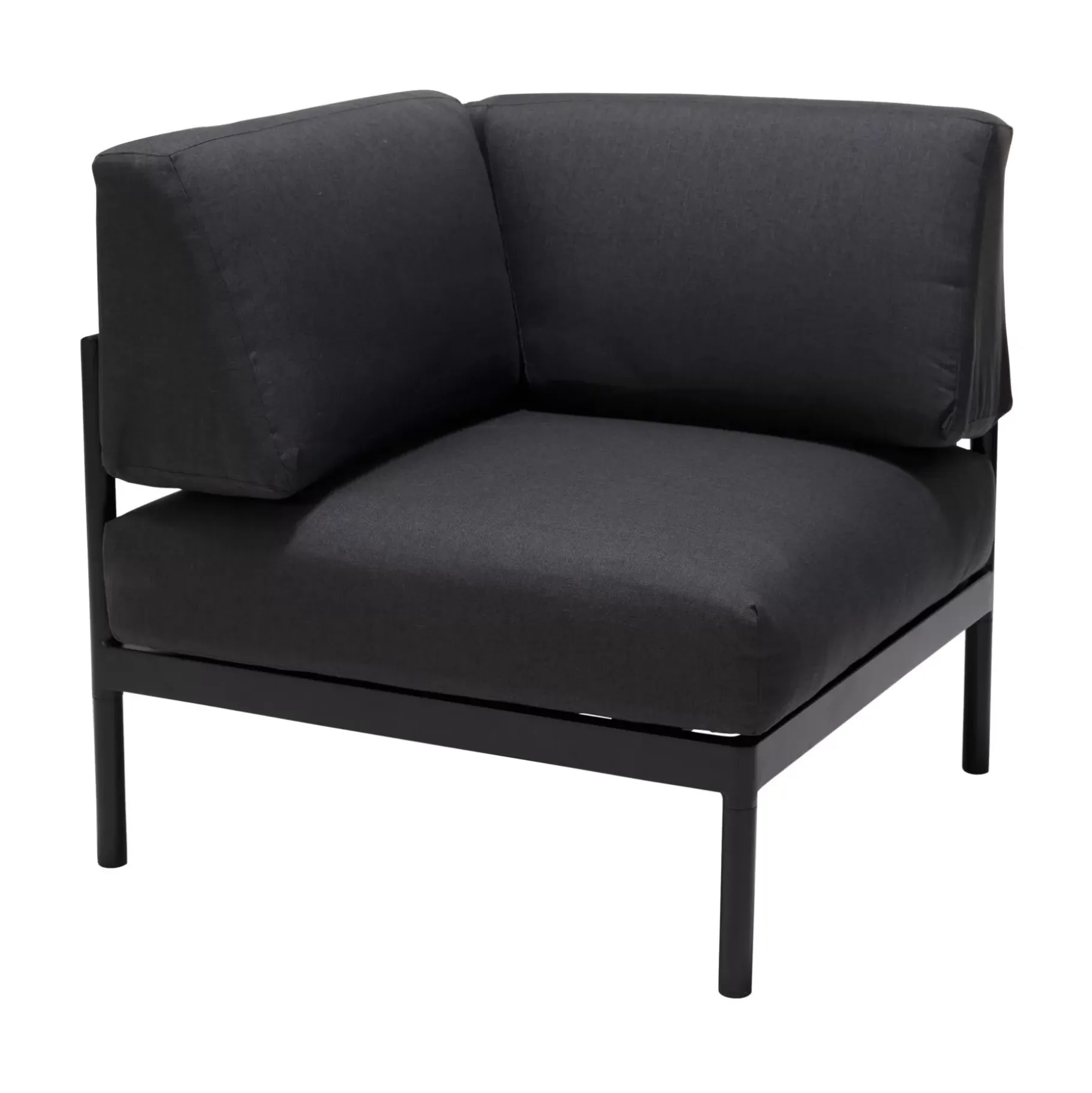 CASA Hanna Lounge Silla Esquinera Negro