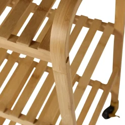 CASA Helge Estanteria Con Rueda Natural Best