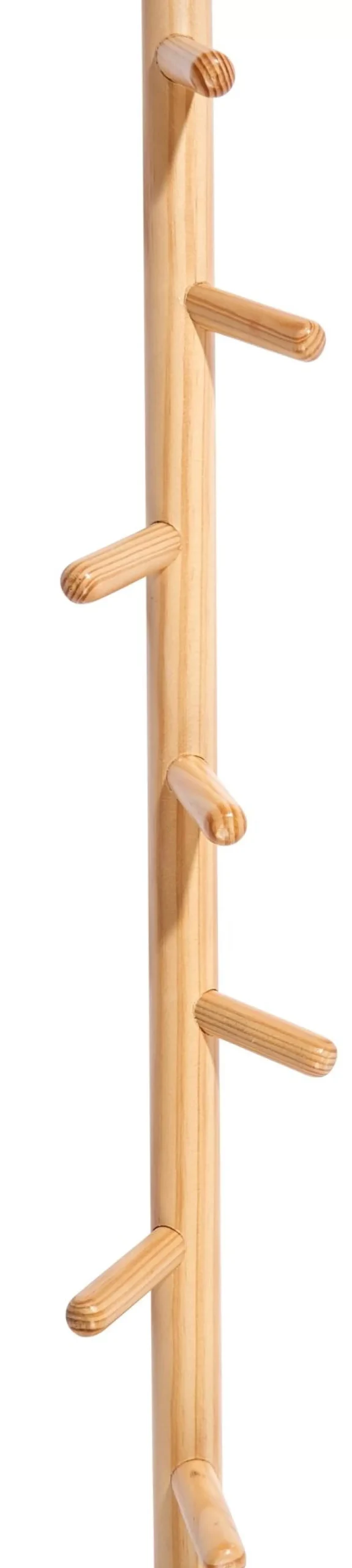 CASA Holda Perchero De Pared 7 Ganchos Natural