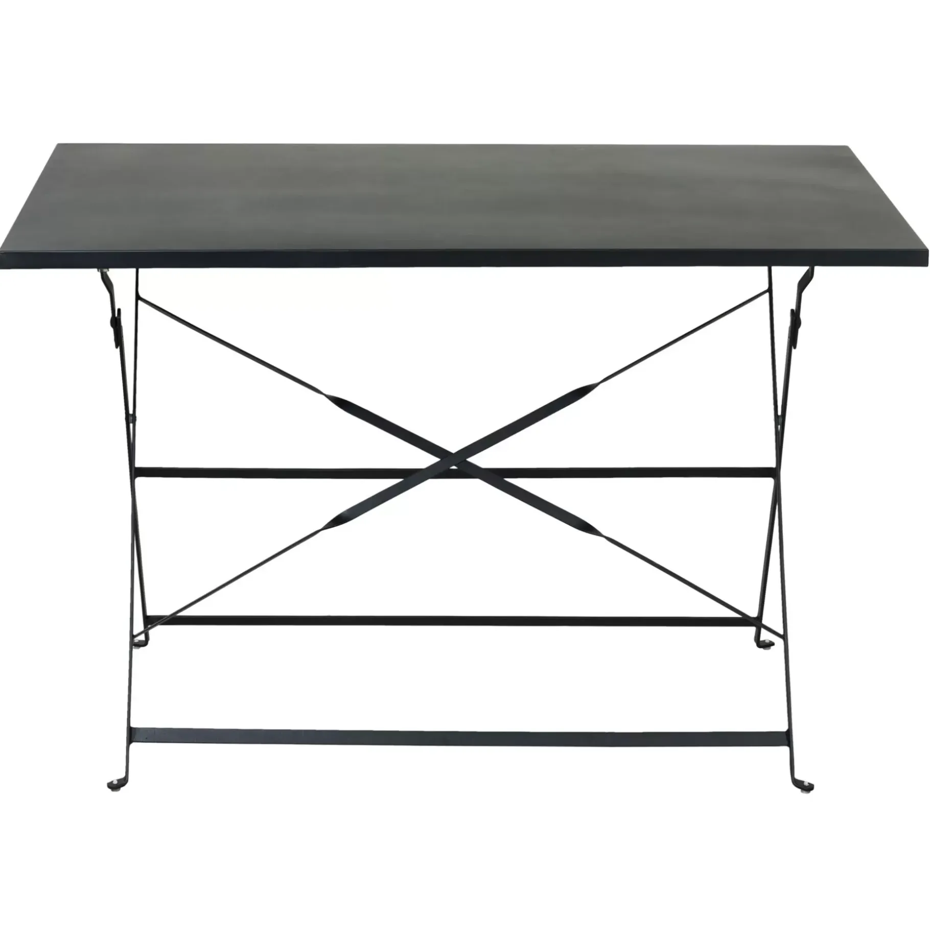CASA Imperial Mesa Plegable Rectangular Negro