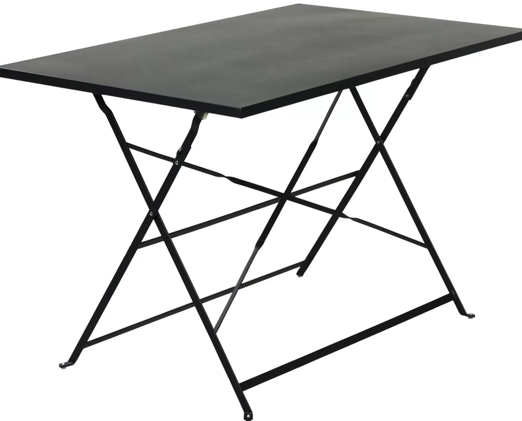 CASA Imperial Mesa Plegable Rectangular Negro
