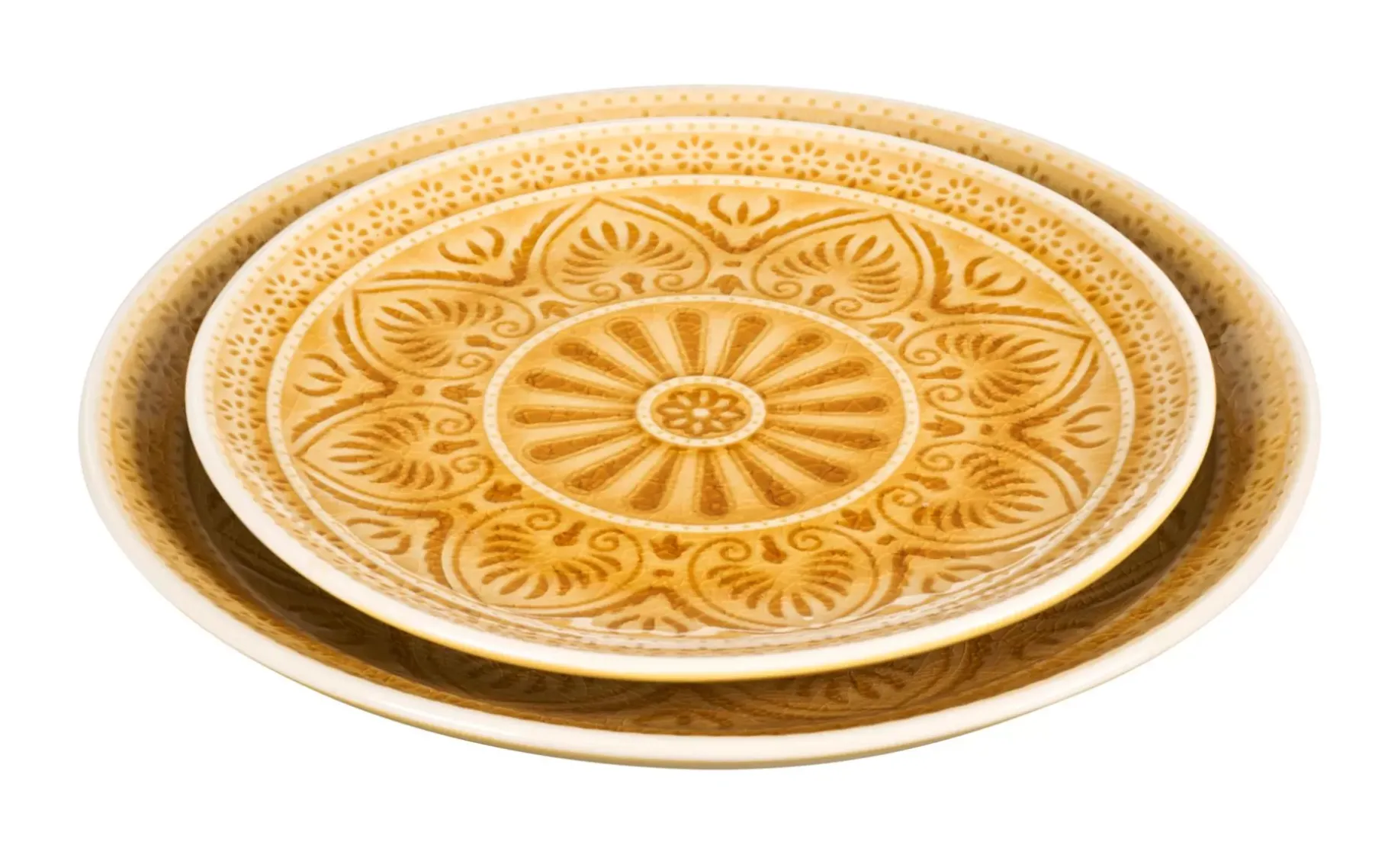 CASA Indo Plato Amarillo Outlet