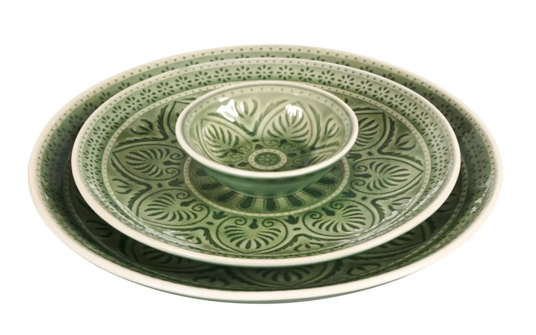 CASA Indo Plato Verde Hot