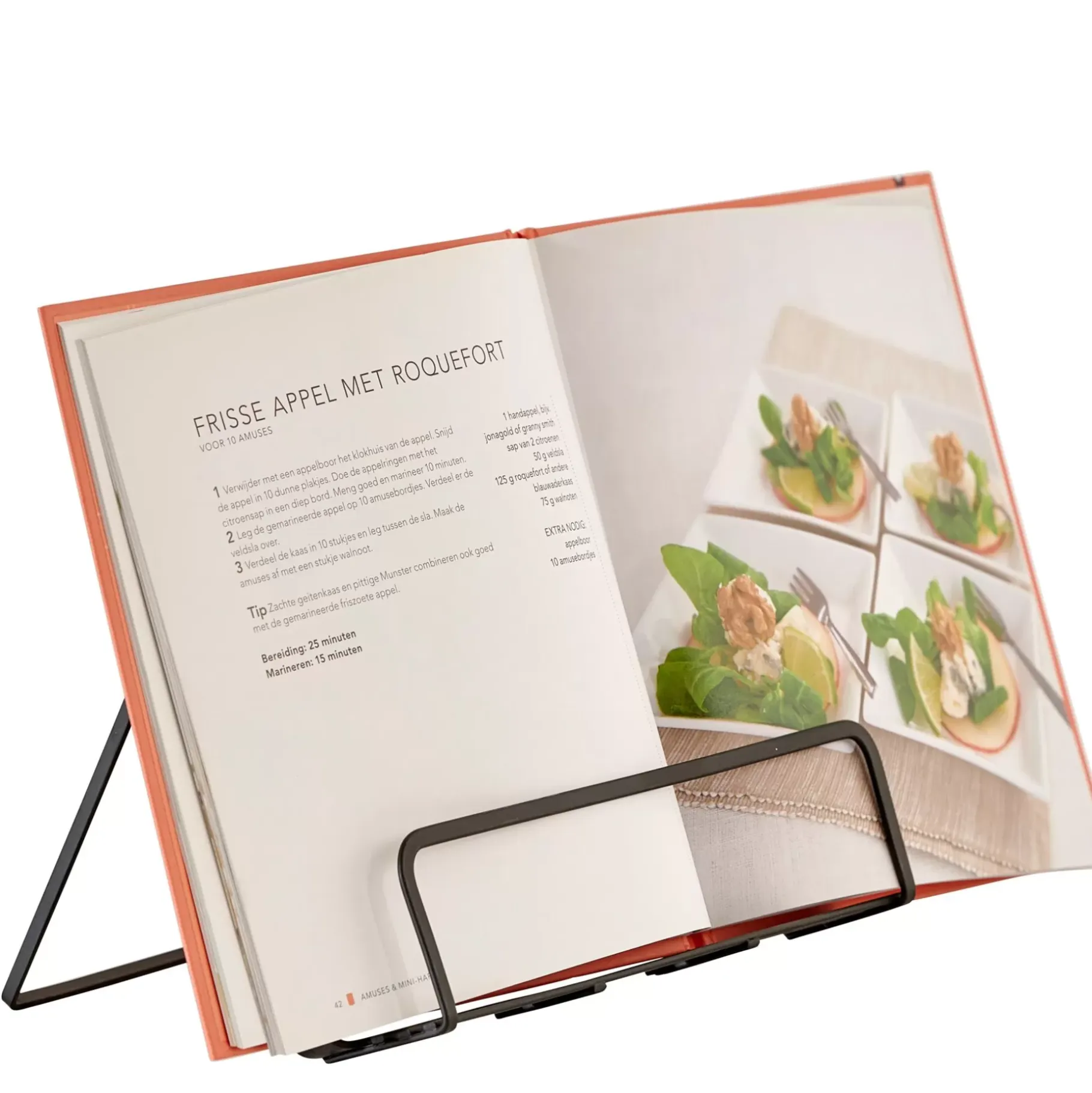 CASA Industria Atril De Cocina Negro Clearance
