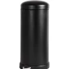 CASA Industria Cubo De Pedal 27 L Negro New