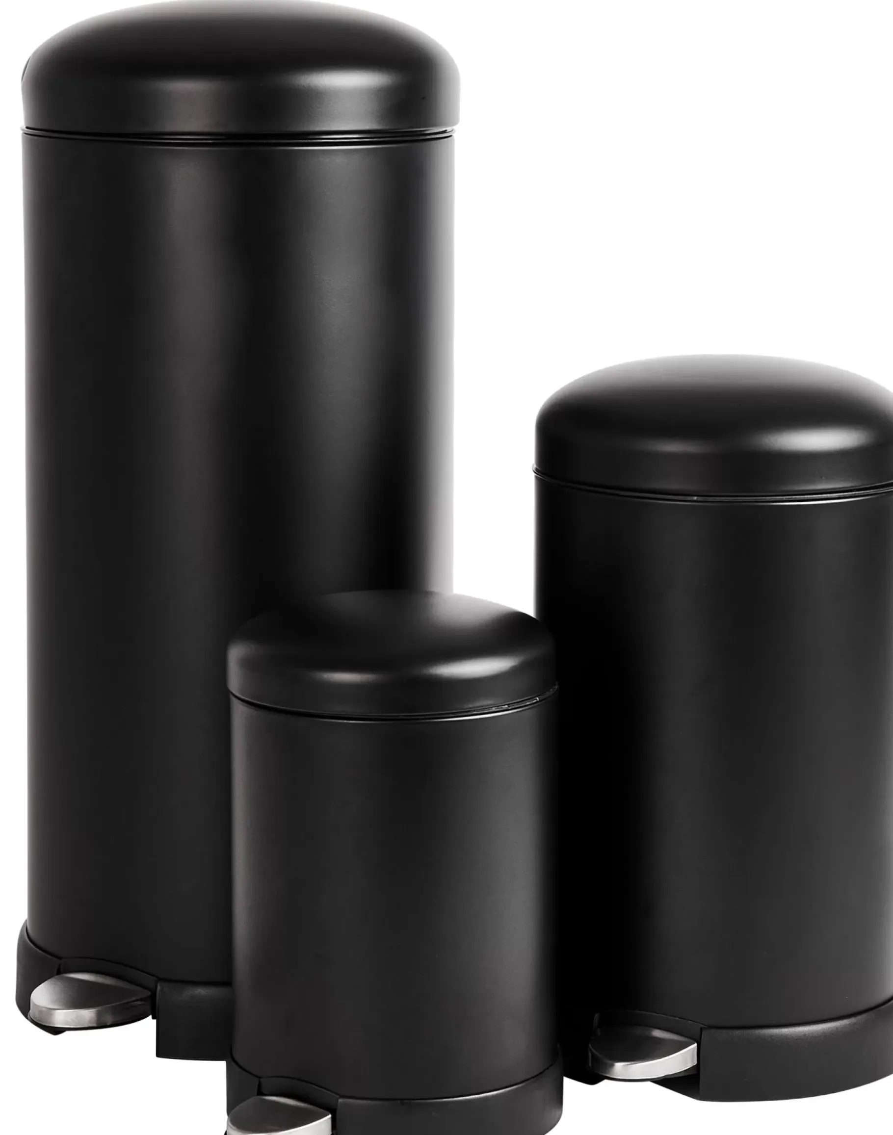 CASA Industria Cubo De Pedal 12 L Negro Discount
