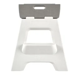 CASA Jasmin Taburete Plegable Deluxe Xl Gris Claro Sale