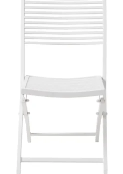 CASA Jesse Silla Plegable Blanco, Beis
