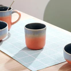 CASA Jessie Orange Taza Sin Asa Naranja