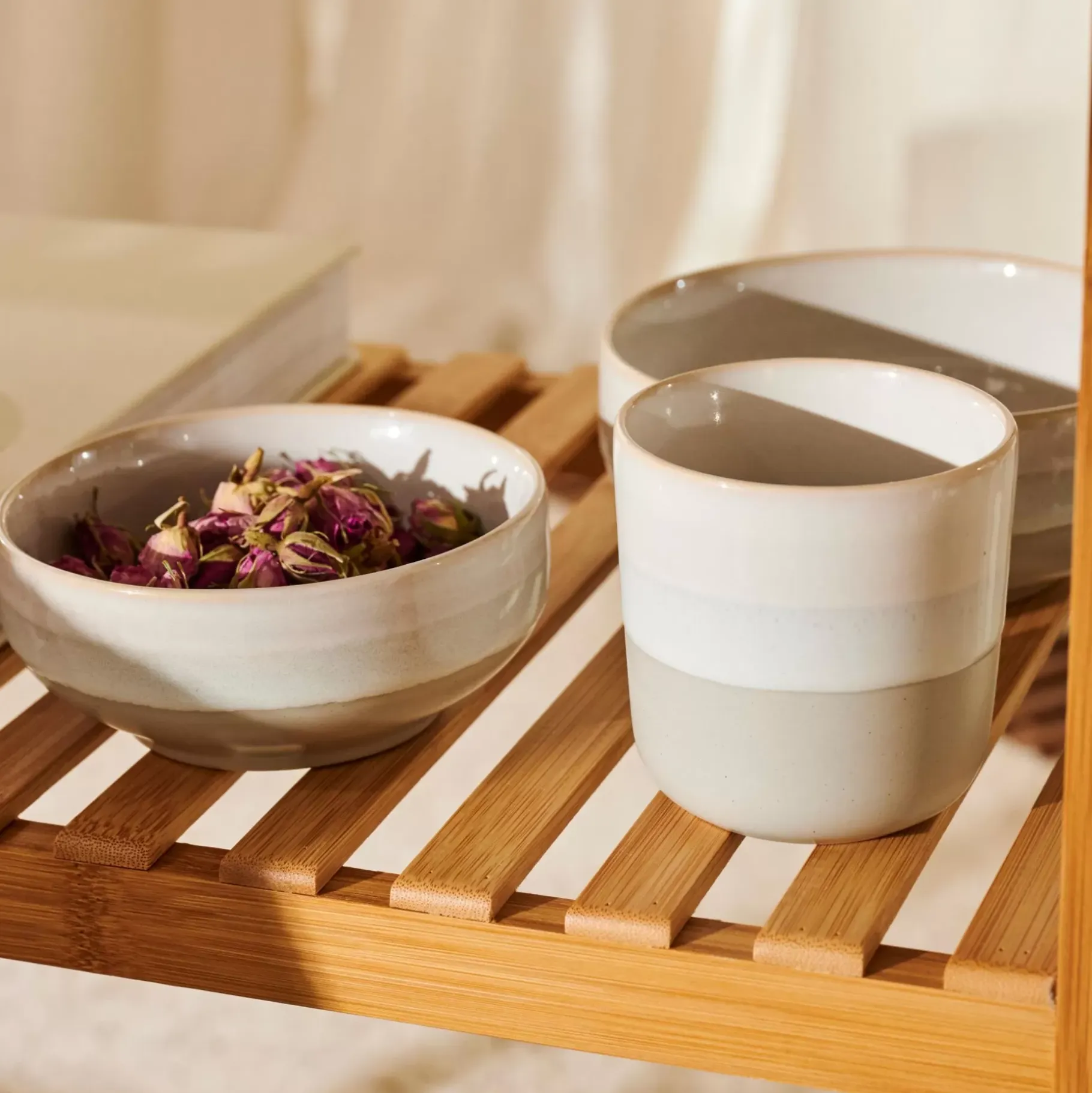 CASA Jessie White Taza Sin Asa Blanco Best