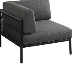 CASA Jumbo Silla Esquinera Negro Hot