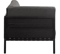 CASA Jumbo Silla Esquinera Negro Hot