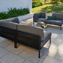 CASA Jumbo Silla Esquinera Negro Hot