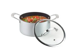 CASA Kastrol Olla Plateado New
