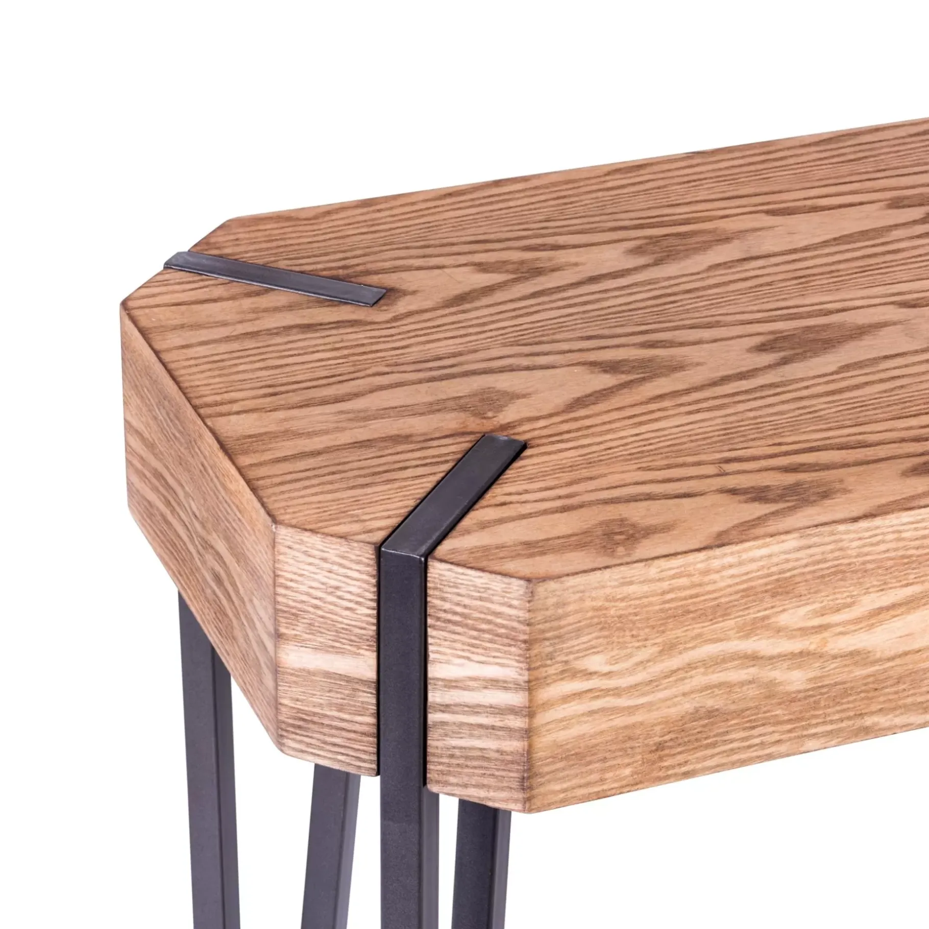 CASA Lanon Consola Negro, Natural Outlet