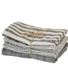 CASA Laurent Panos De Cocina Juego De 3 Gris