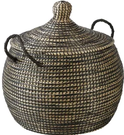 CASA Leo Cesta Lujo Negro, Natural Hot
