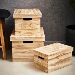 CASA Ligno Cajita Natural Outlet