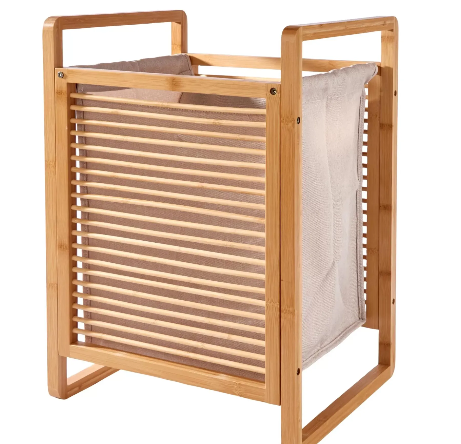 CASA Linolux Bamboe Cesta Para Colada Natural Sale