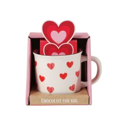CASA Lovely Juego De Regalo Blanco, Rojo Clearance