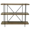 CASA Maine Estanteria De Pared Negro, Natural Outlet