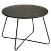 CASA Marbo Mesa Auxiliar Negro Outlet