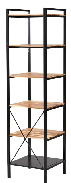 CASA Marcel Estanteria De Pared Negro Discount