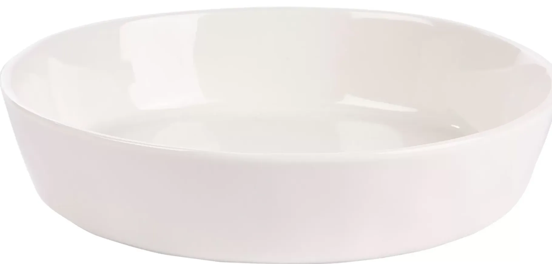 CASA Marea Plato Hondo Blanco Clearance