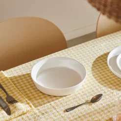CASA Marea Plato Hondo Blanco Clearance