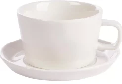CASA Marea Taza Y Plato Blanco New