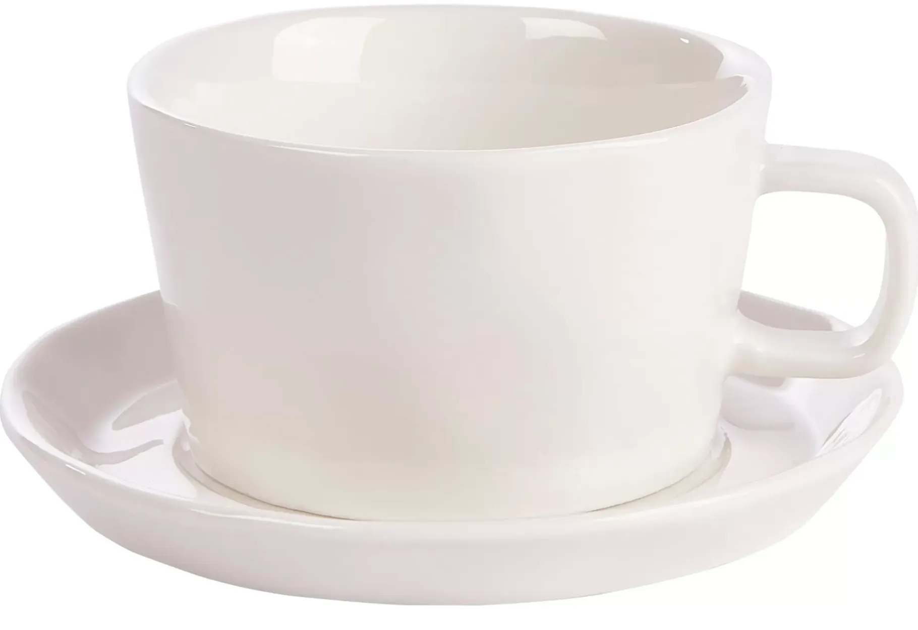 CASA Marea Taza Y Plato Blanco New