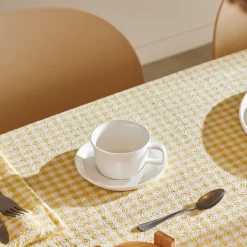 CASA Marea Taza Y Plato Blanco New