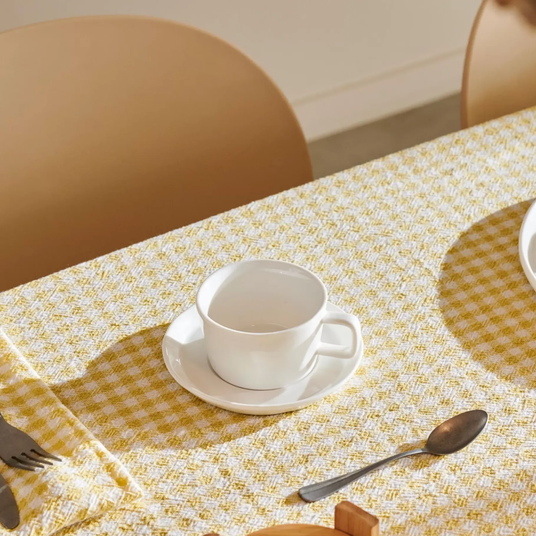 CASA Marea Taza Y Plato Blanco New