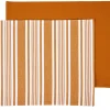 CASA Marilou Mantel Individual Juego De 2 Marron New