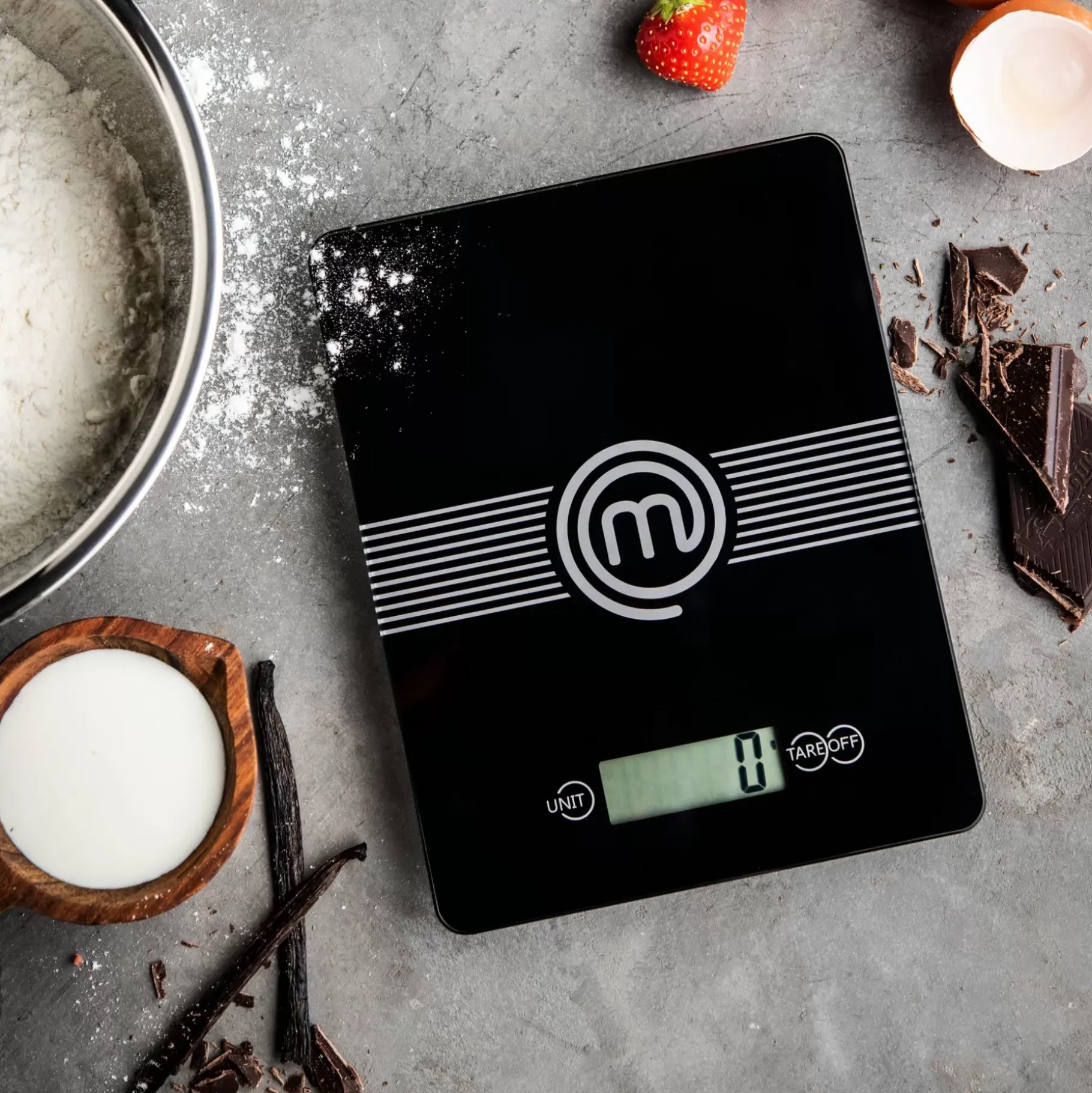 CASA Masterchef Balanza Cocina Negro Hot