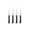 CASA Masterchef Juego De 4 Cuchillos Carne Negro Best